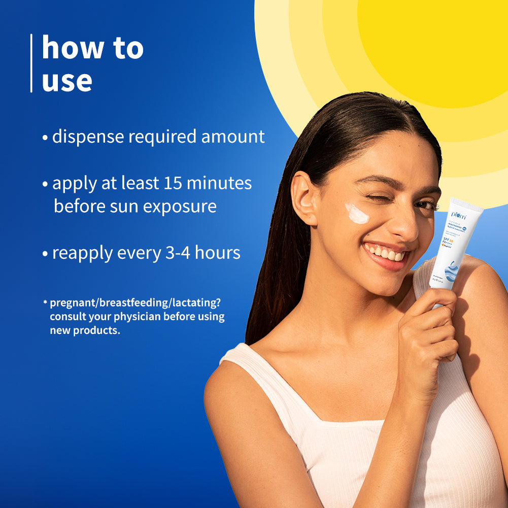 2% Niacinamide & Rice Water SPF 50 PA++++ Hybrid Sunscreen