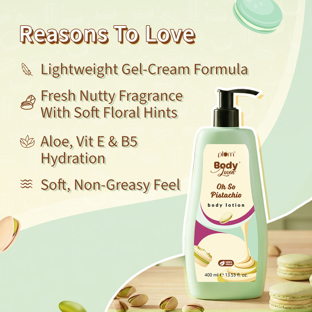 Oh So Pistachio Body Lotion by Plum BodyLovin'