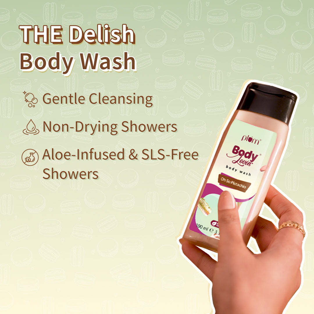 Oh So Pistachio Bath & Body Gift Set by Plum BodyLovin'