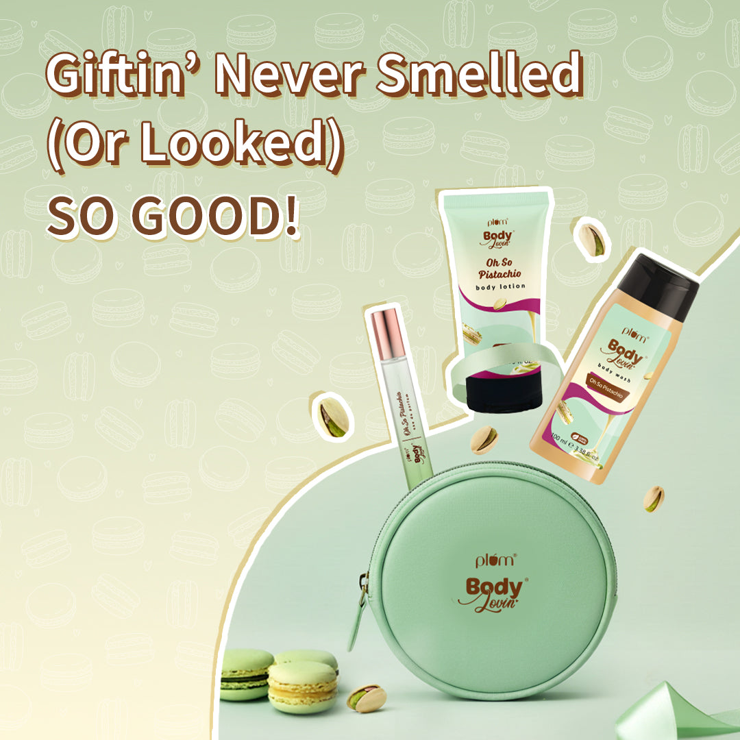 Oh So Pistachio Bath & Body Gift Set by Plum BodyLovin'