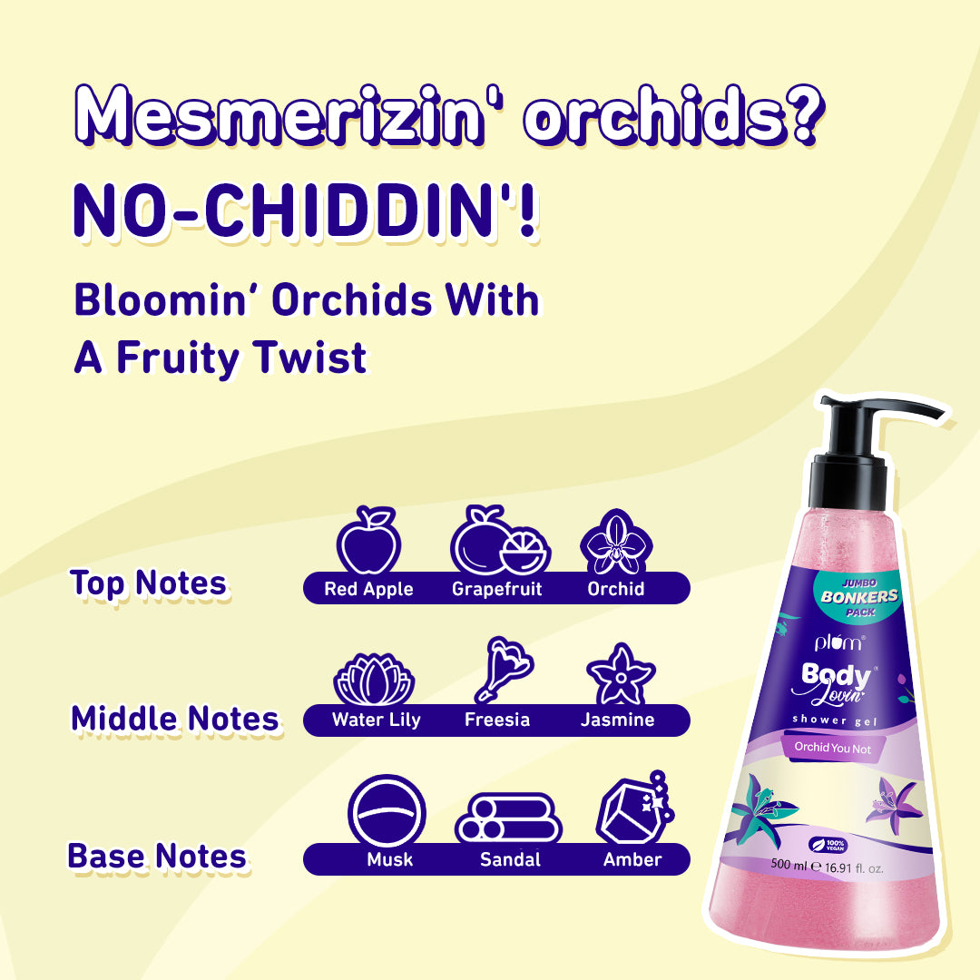 Orchid-You-Not Shower Gel by Plum BodyLovin'