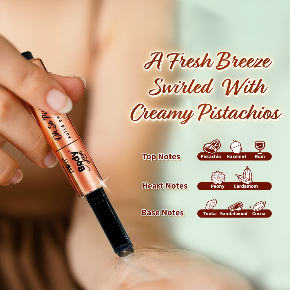 Oh So Pistachio Solid Perfume Stick by Plum BodyLovin'