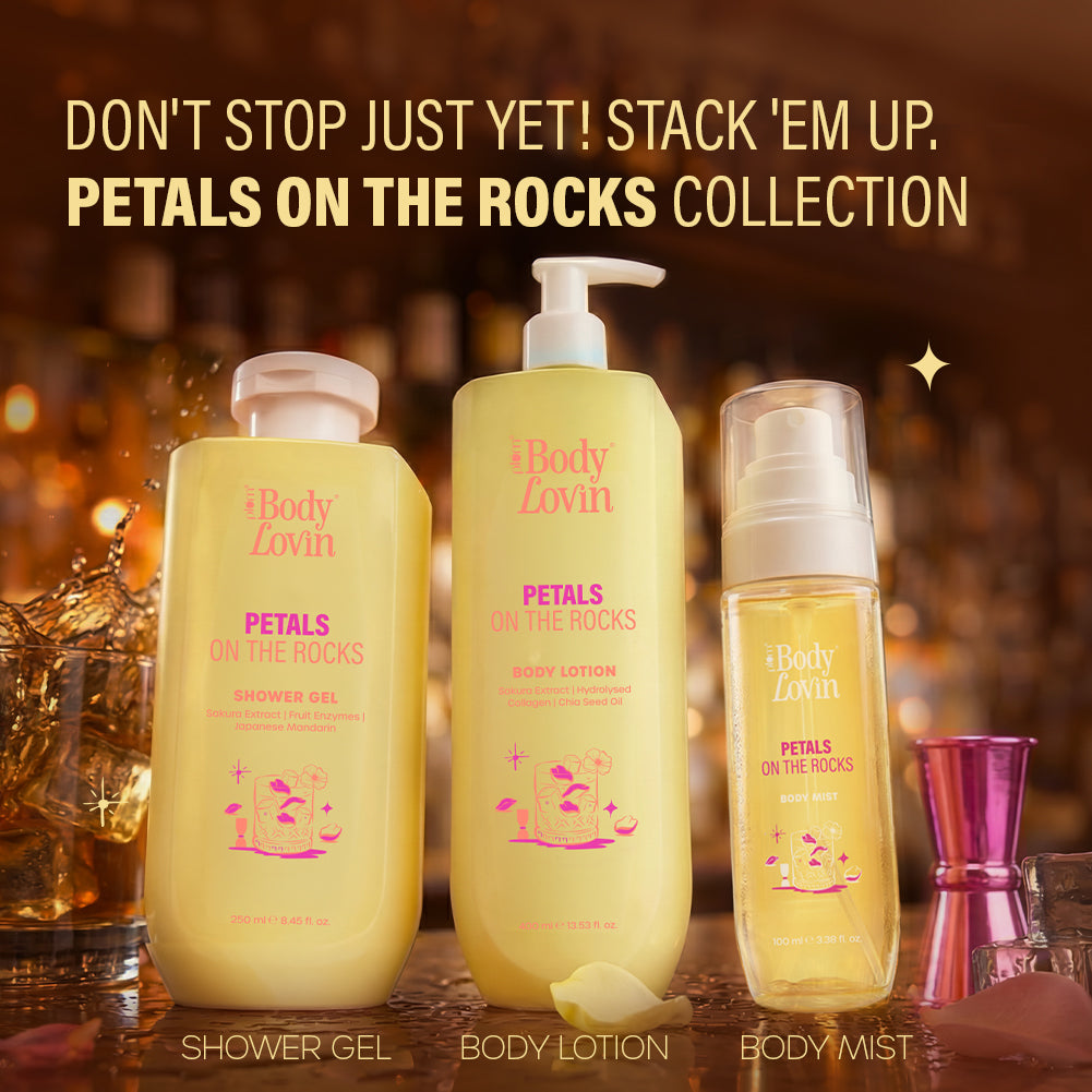 Petals On The Rocks Shower Gel by BodyLovin'