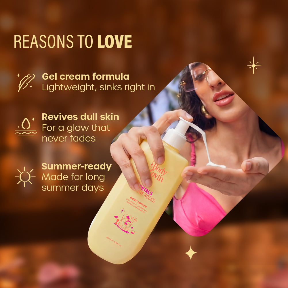 Petals On The Rocks Body Lotion by BodyLovin'
