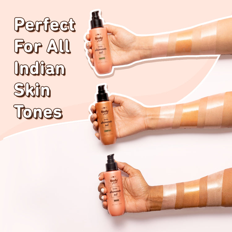 Plum BodyLovin' Body Shimmer Oil - Peach Glow (90 ml)
