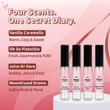 Pocket Diary Perfume Discovery Set by Plum BodyLovin'