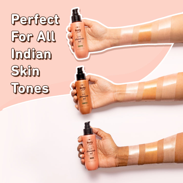 Body Shimmer Oil - Rose Gold by Plum BodyLovin'