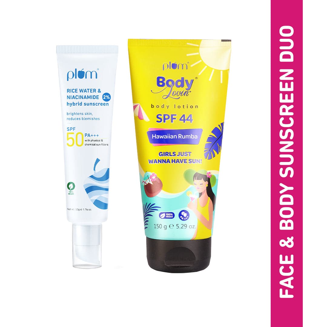 Face & Body Sunscreen Duo