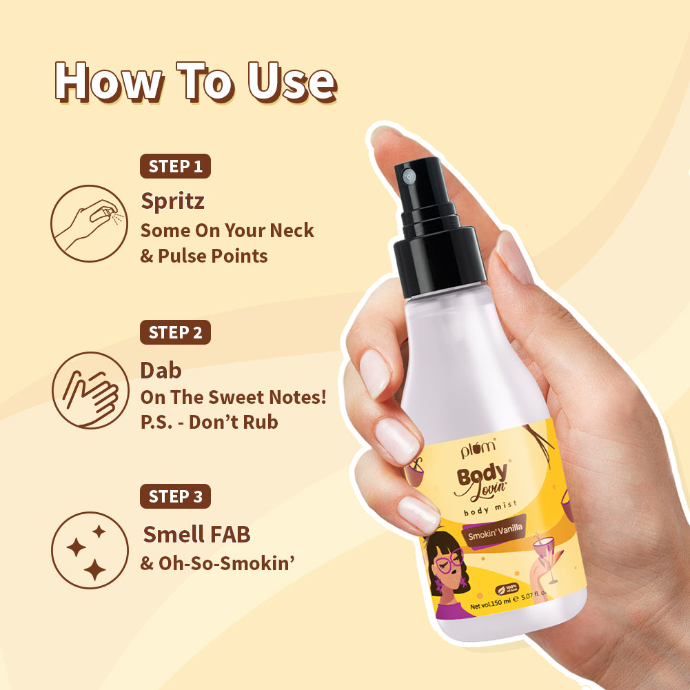 Smokin’ Vanilla Body Mist by BodyLovin'