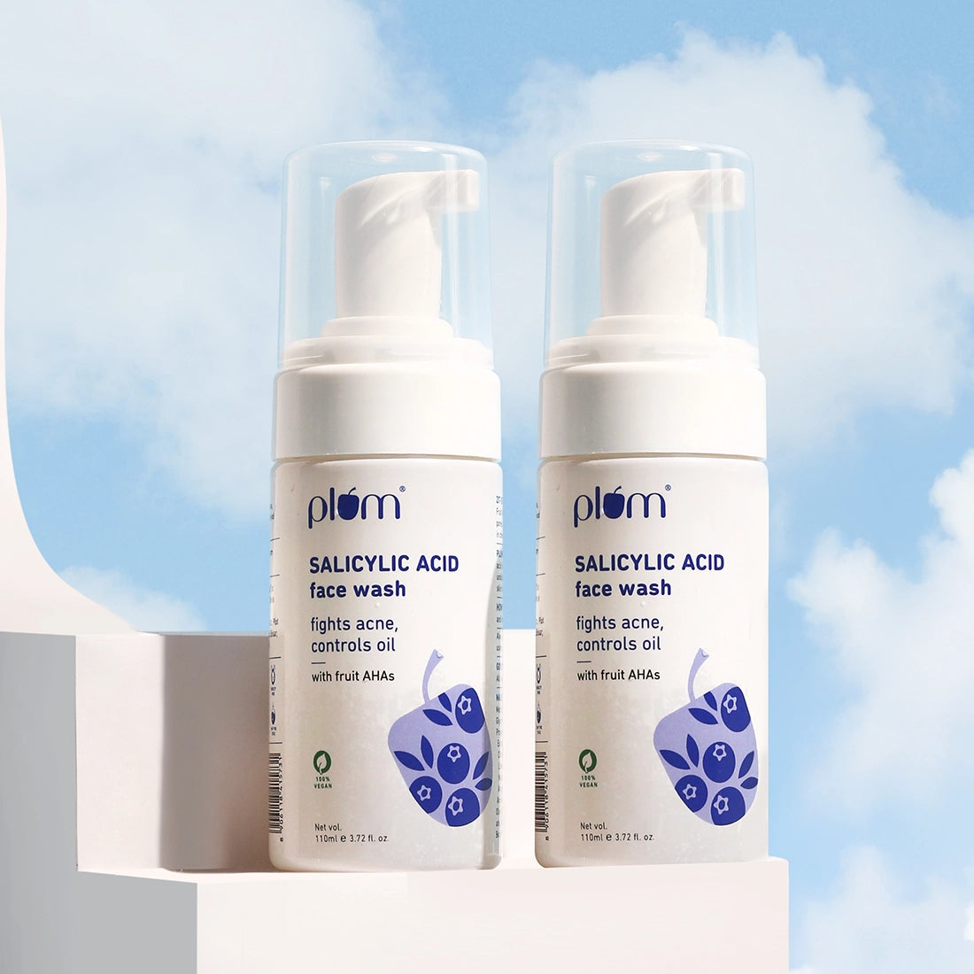 Vegan salicylic acid face wash discount