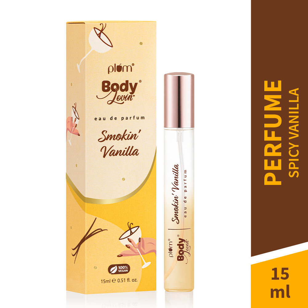 Smokin' Vanilla Eau De Parfum (Perfume) by Plum BodyLovin' - 15 ml
