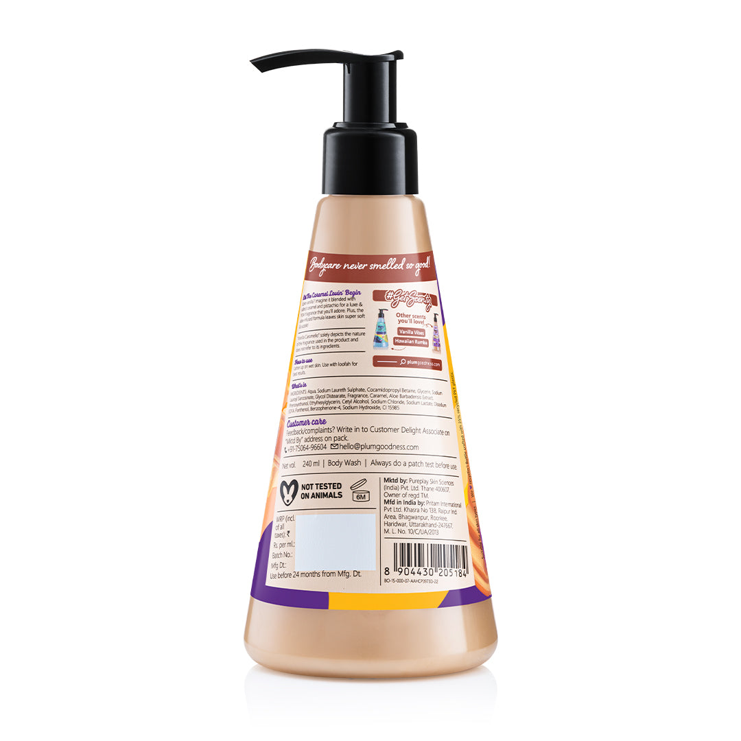 Vanilla Caramello Body Wash by Plum Body Lovin'