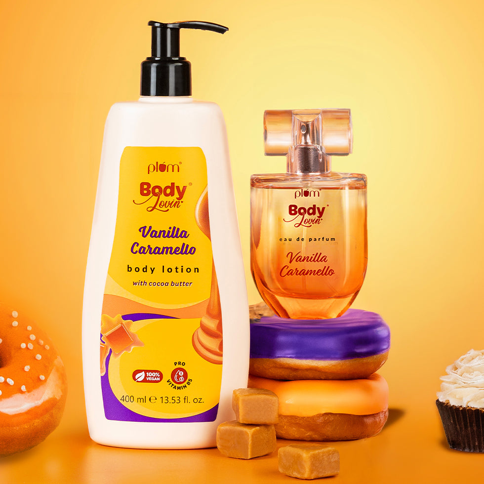 Smell Delish Vanilla Caramello Lotion & Perfume Duo by BodyLovin'