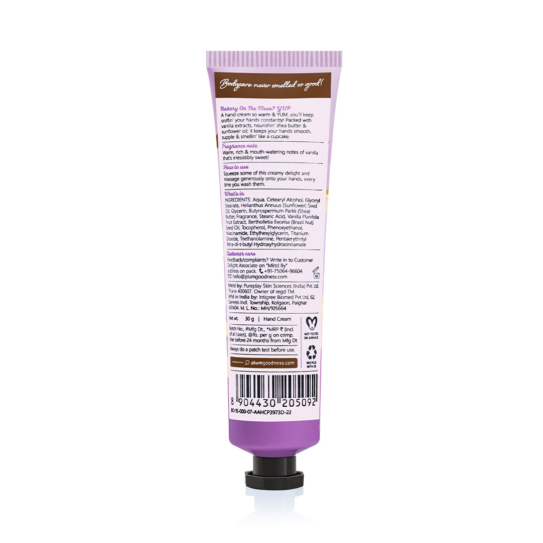 Vanilla Vibes Hand Cream by Plum Body Lovin'