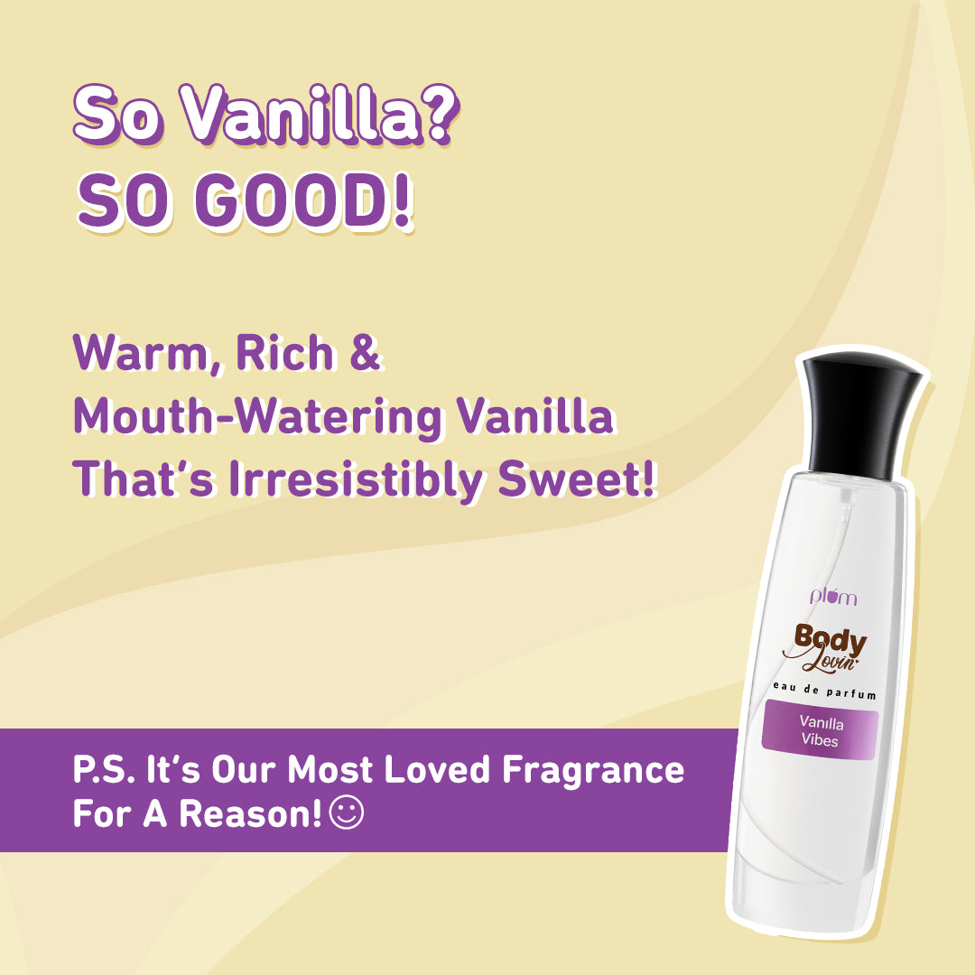 Vanilla Vibes Eau De Parfum (Perfume) by Plum BodyLovin'