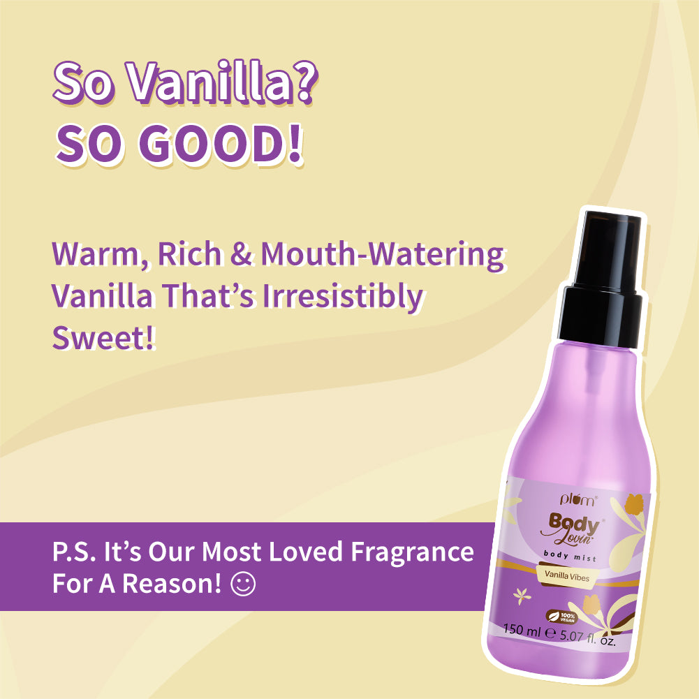 Vanilla Vibes Body Mist by Plum BodyLovin'