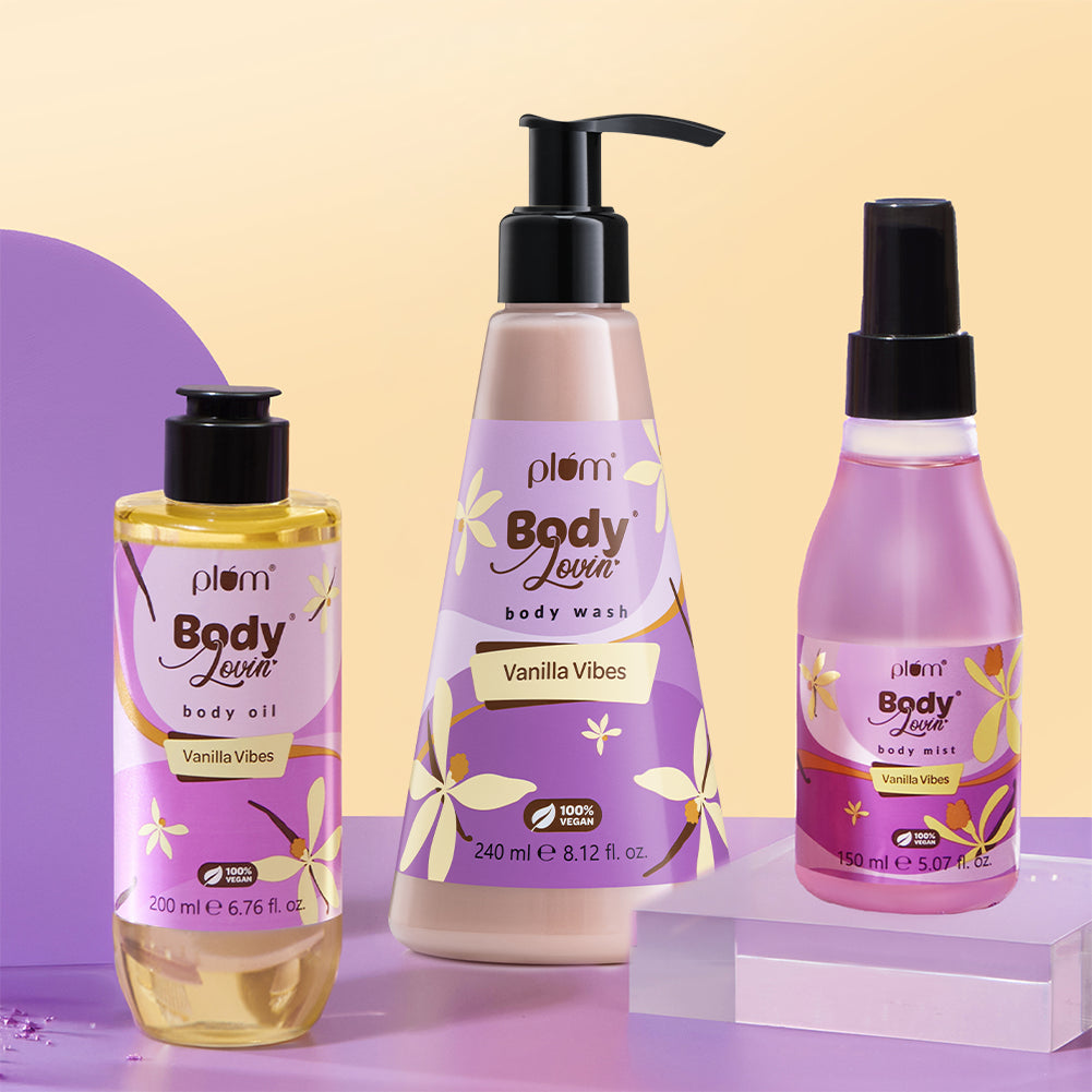 Vanilla Vibes Shower-Moisturize-Mist Trio by BodyLovin'