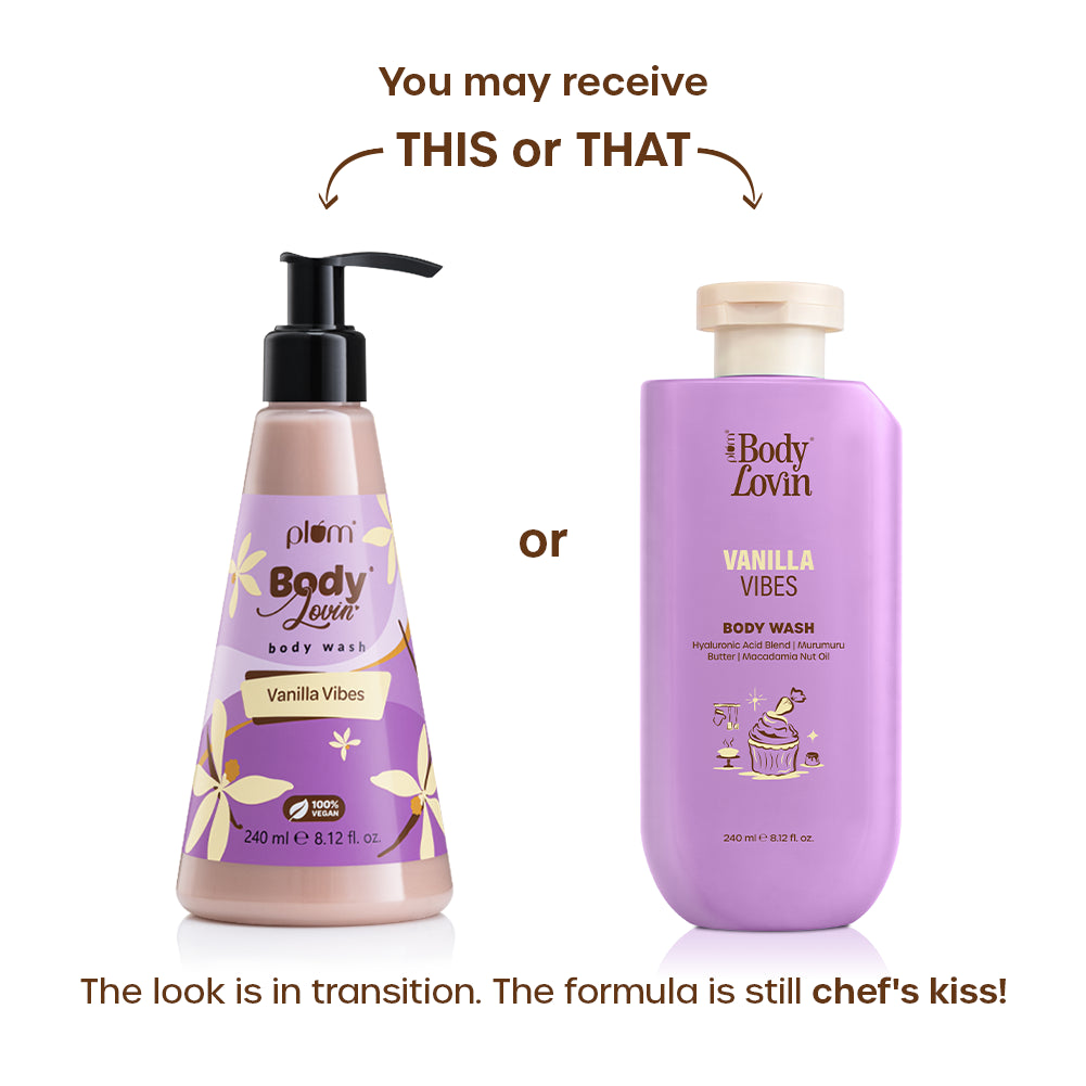 Vanilla Vibes Body Wash by BodyLovin'