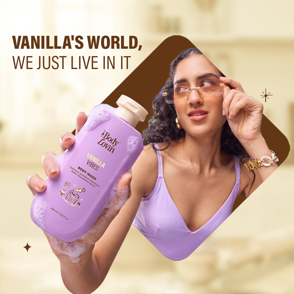 Vanilla Vibes Body Wash by BodyLovin'