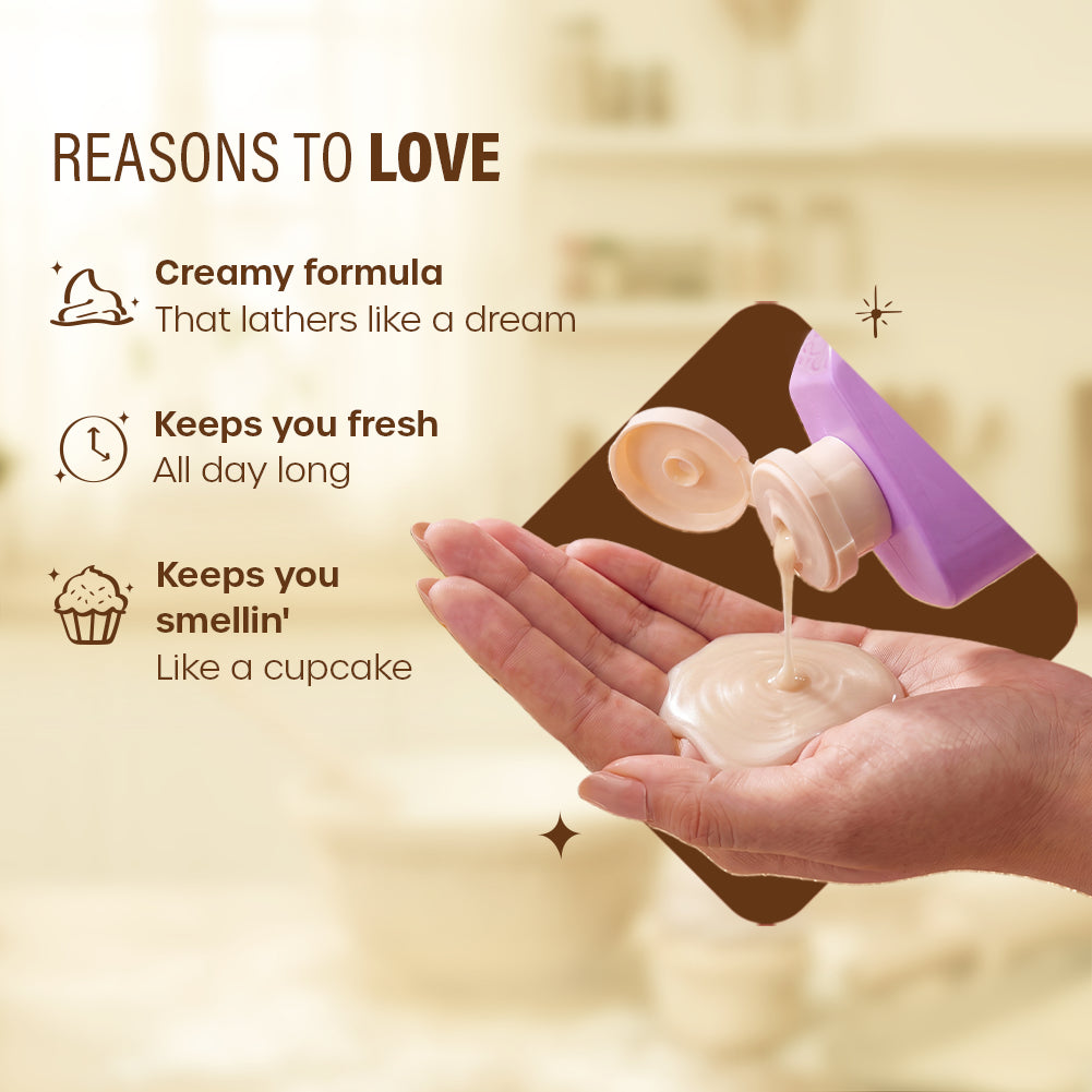 Vanilla Vibes Body Wash by BodyLovin'