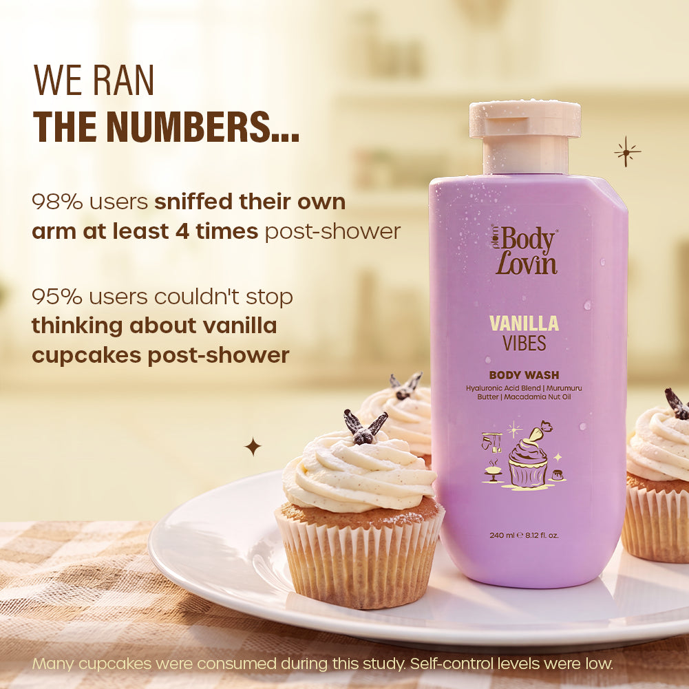 Vanilla Vibes Body Wash by BodyLovin'
