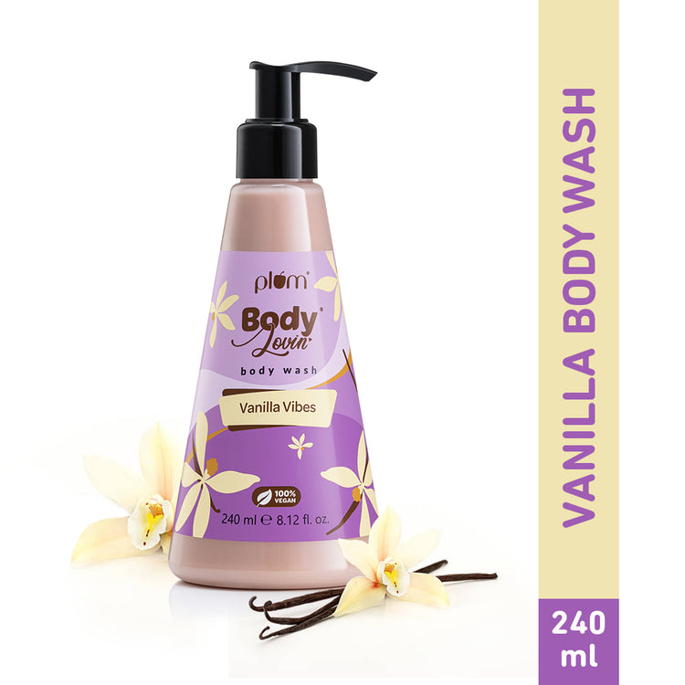 Vanilla Vibes Body Wash by Plum BodyLovin'
