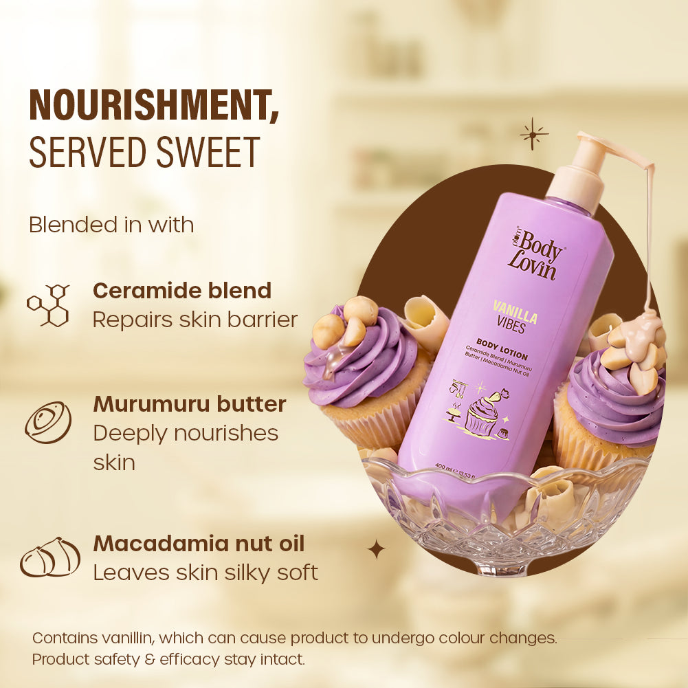 Vanilla Vibes Body Lotion by BodyLovin'