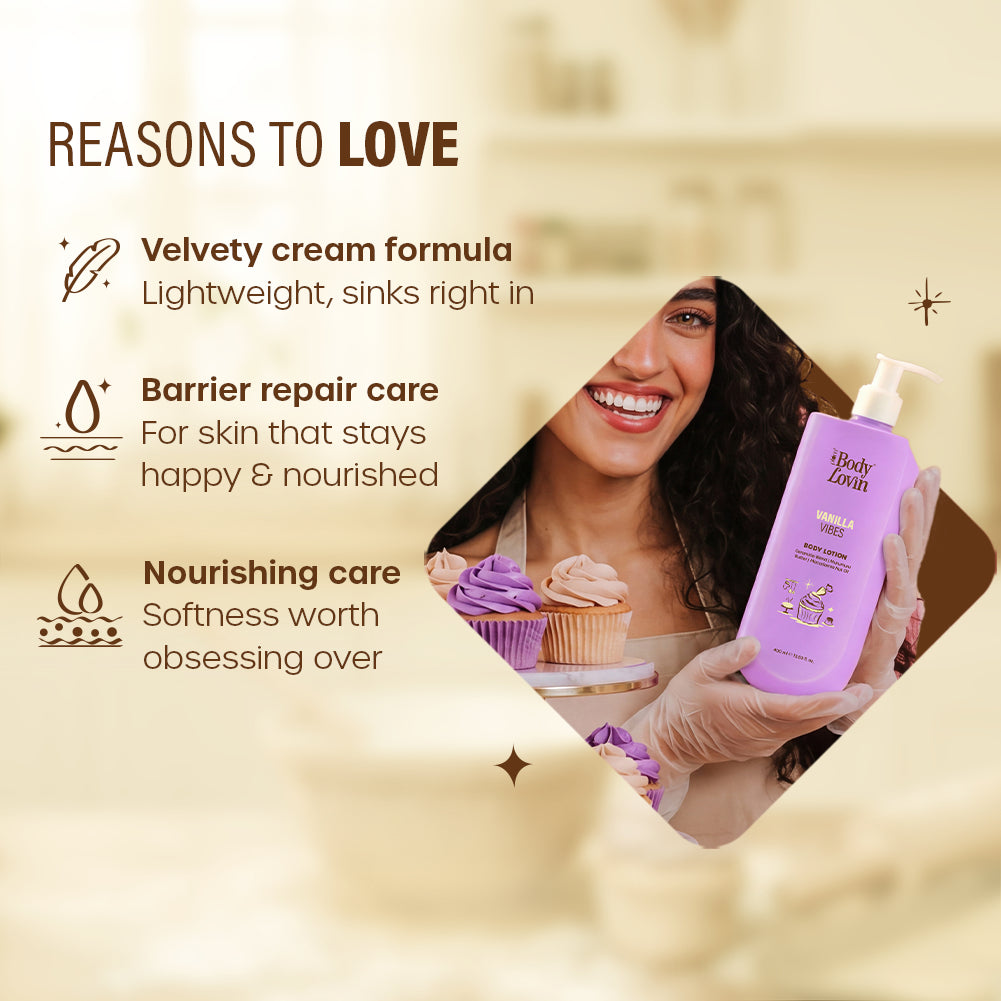 Vanilla Vibes Body Lotion by BodyLovin'