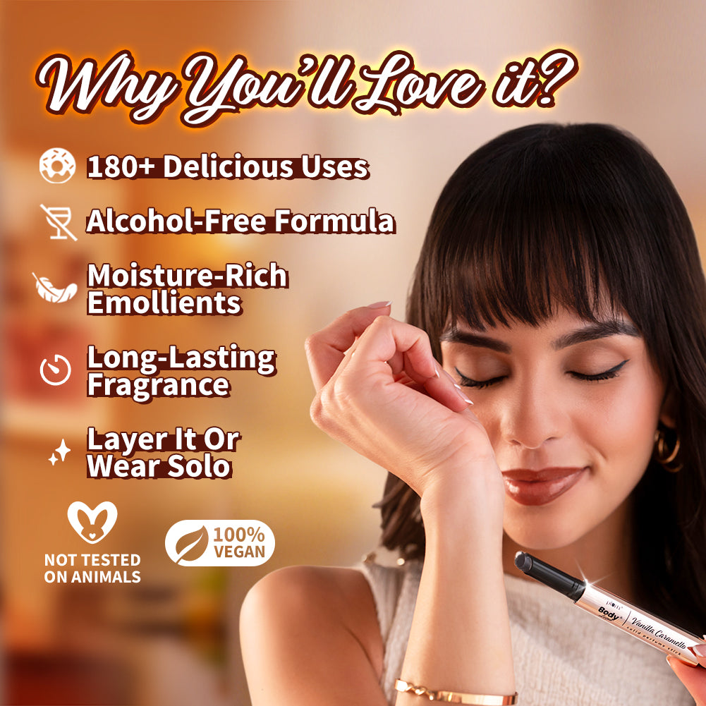 Vanilla Caramello Solid Perfume Stick by BodyLovin'