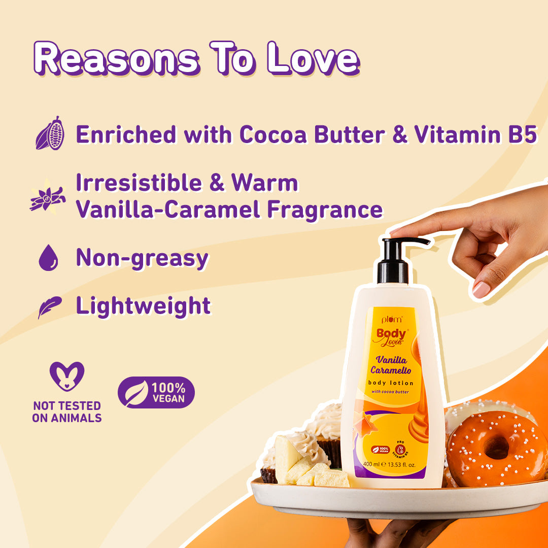 Vanilla Caramello Body Lotion by BodyLovin'