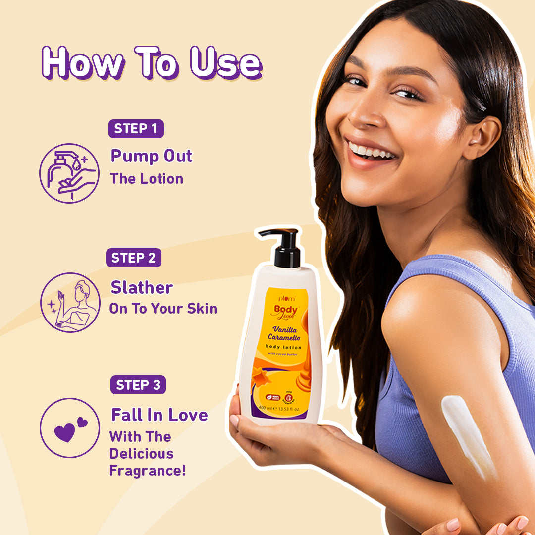 Vanilla Caramello Body Lotion by Plum BodyLovin'