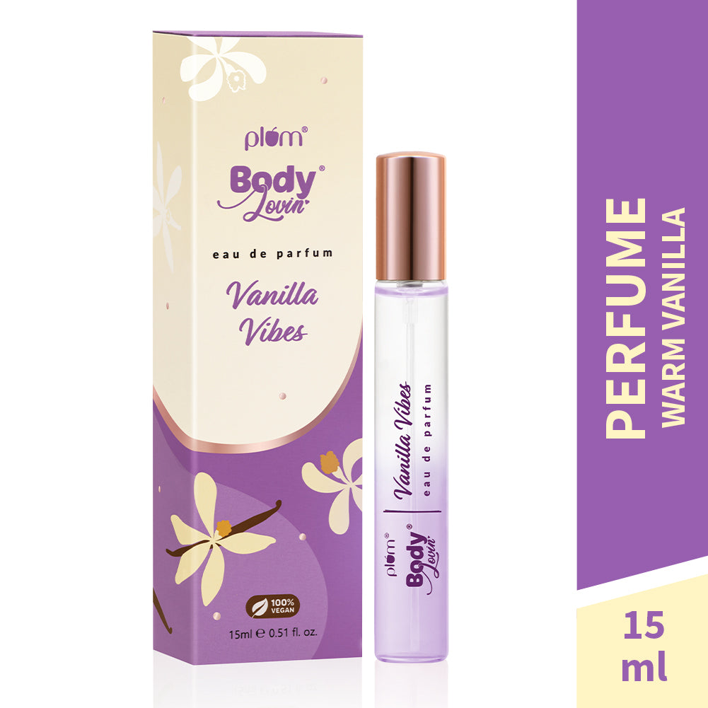 Vanilla Vibes Eau De Parfum (Perfume) by Plum BodyLovin' |15 ml **