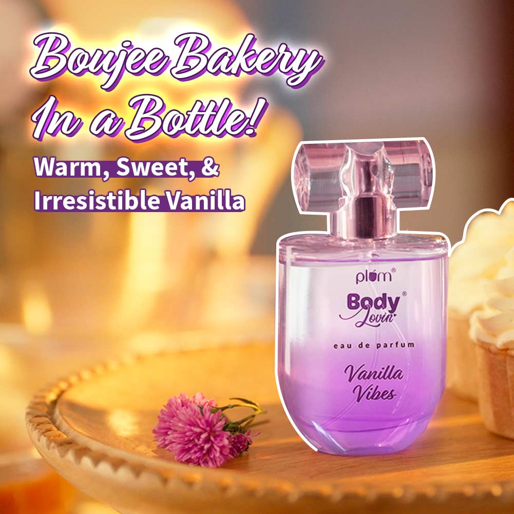 Vanilla Vibes Eau De Parfum (Perfume) by Plum BodyLovin'