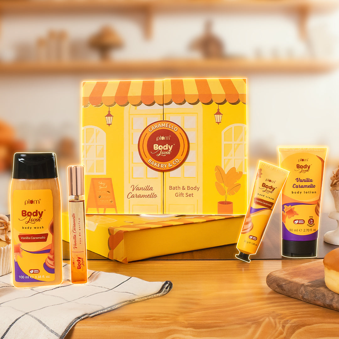 Vanilla Caramello Bath & Body Gift Set by BodyLovin'