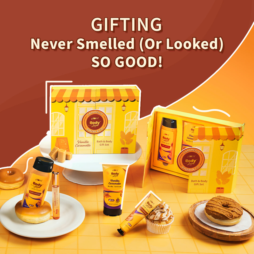 Vanilla Caramello Bath & Body Gift Set by Plum BodyLovin'