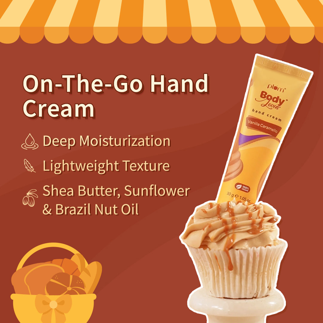 Vanilla Caramello Bath & Body Gift Set by Plum BodyLovin'