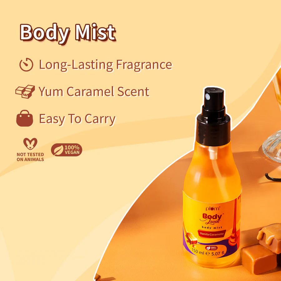 Caramello Lovin' Bath & Body Collection by BodyLovin'