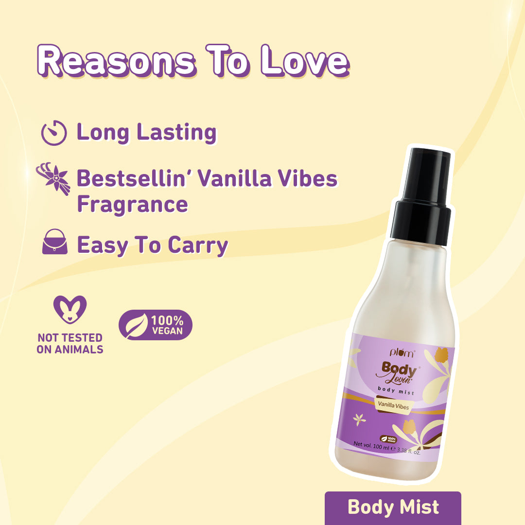 Vanilla Vibes Bath & Body Gift Set by Plum BodyLovin'