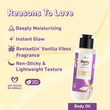 Vanilla Vibes Bath & Body Gift Set by Plum BodyLovin'