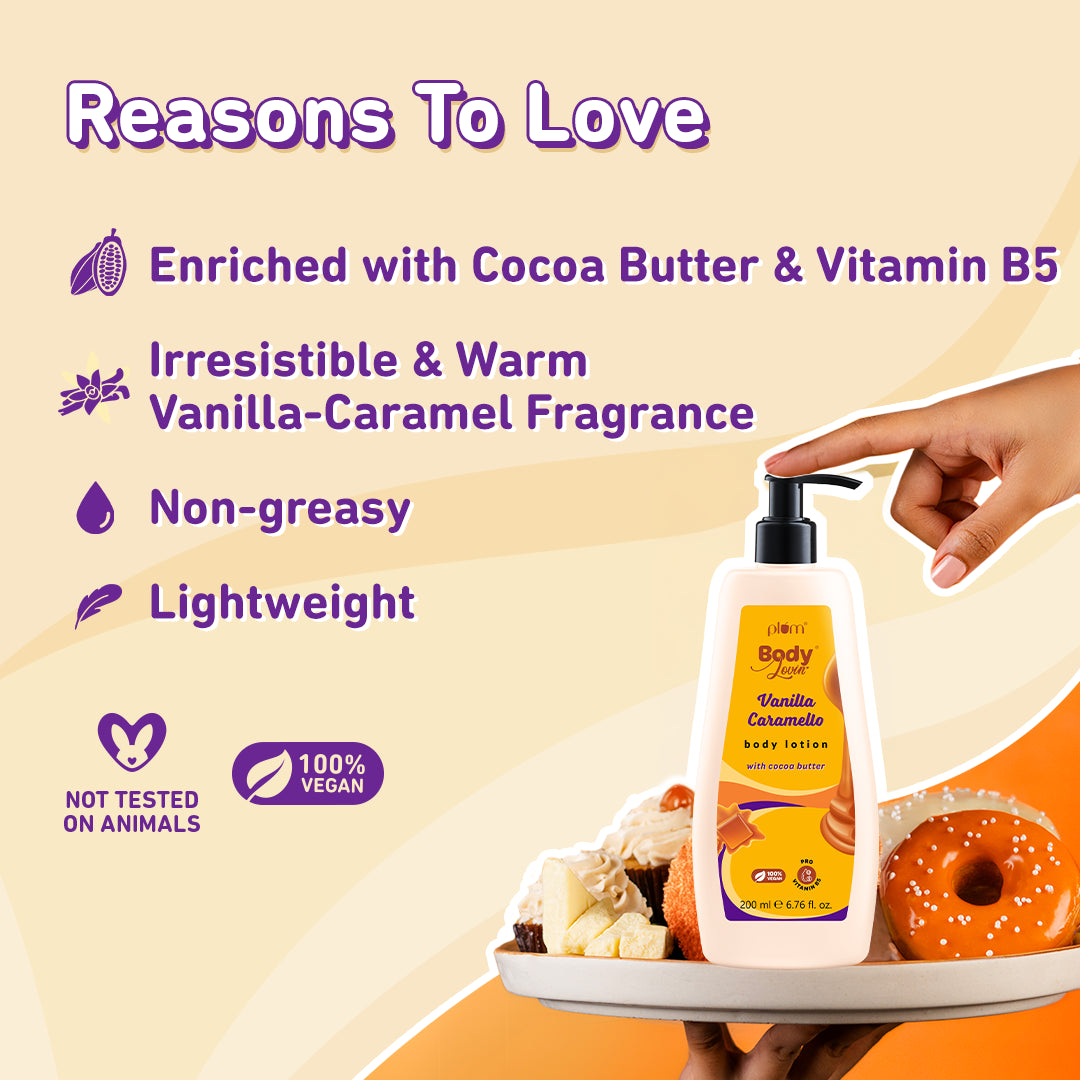 Vanilla Caramello Body Lotion by BodyLovin'