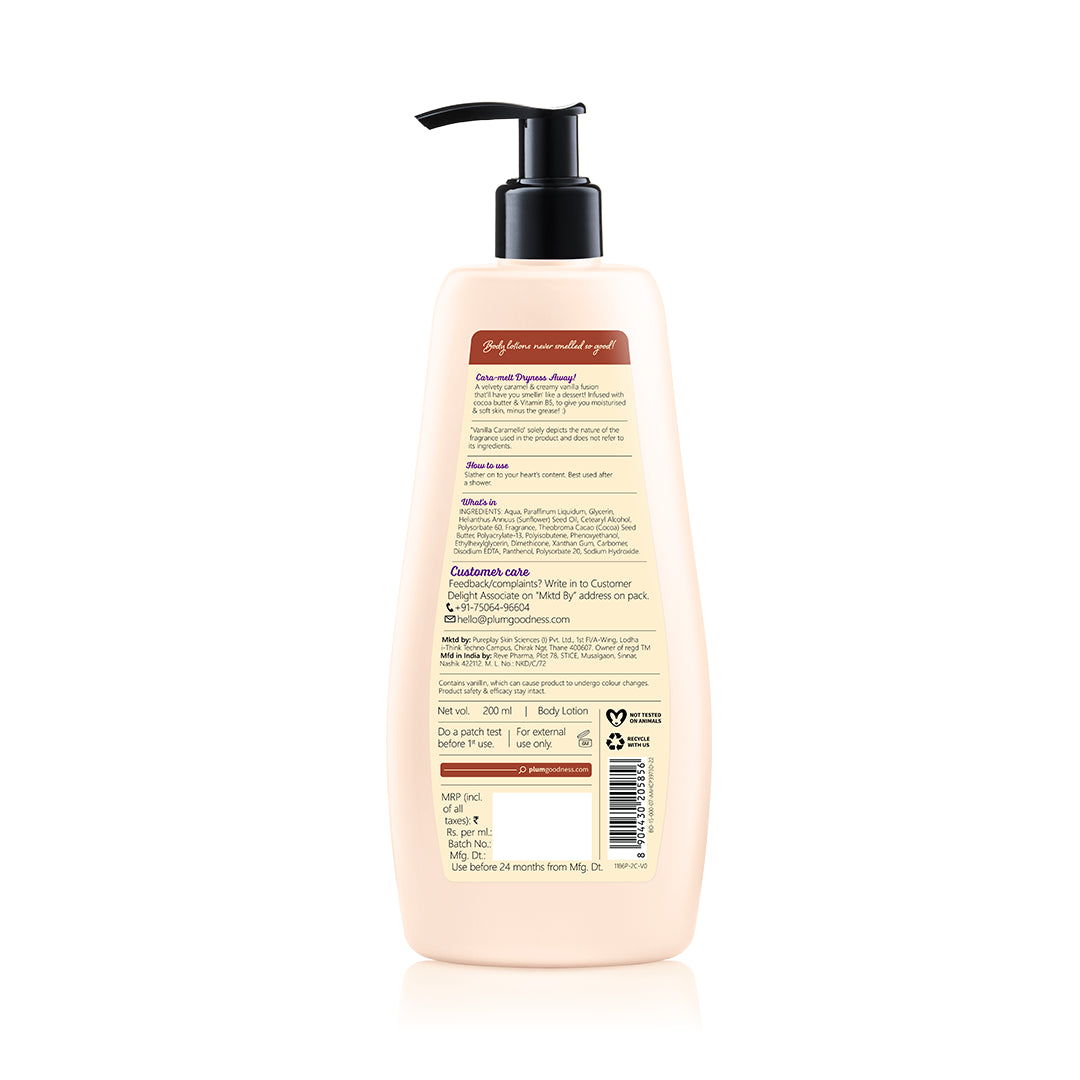 Vanilla Caramello Body Lotion by BodyLovin'
