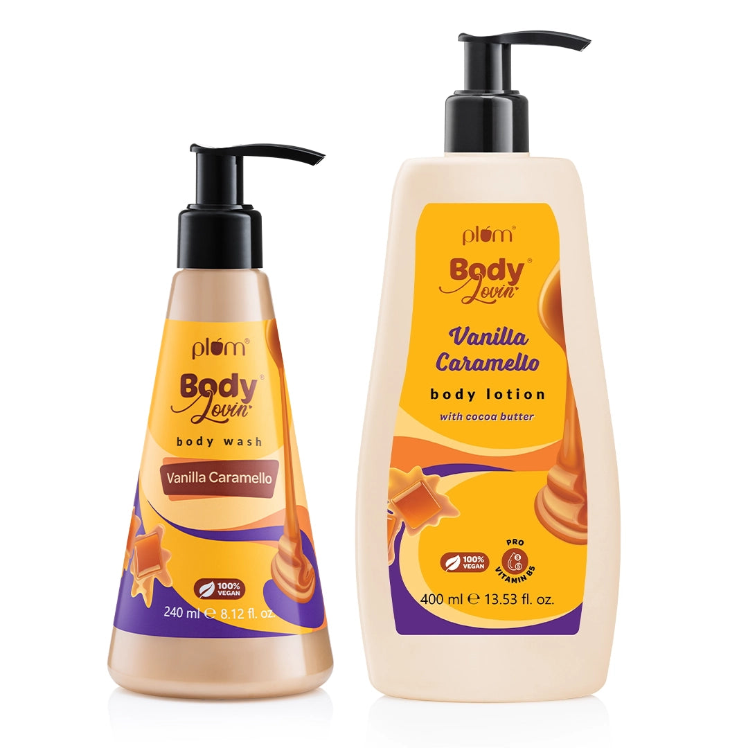 Vanilla Caramello Body Wash & Body Lotion Duo