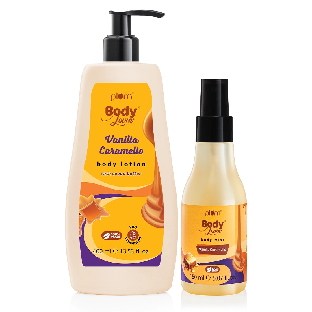 Vanilla Caramello Body Lotion & Body Mist duo