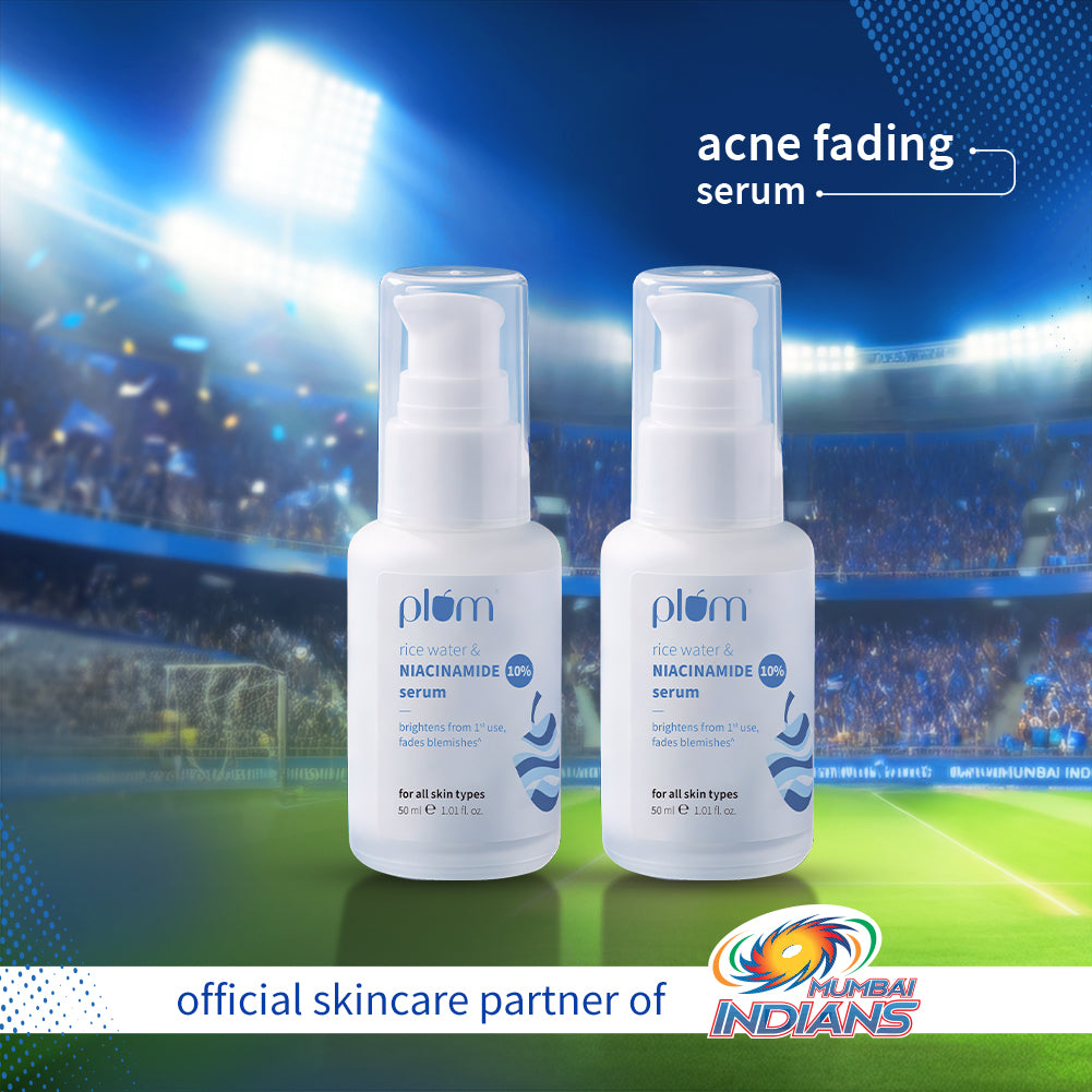 10% Niacinamide Face Serum with Rice Water (50 ml) - Pack of 2