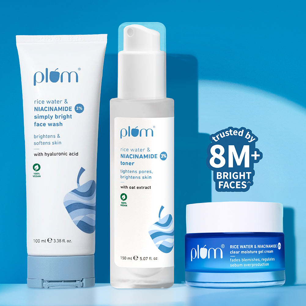 Niacinamide & Rice Water Brightening CTM Combo