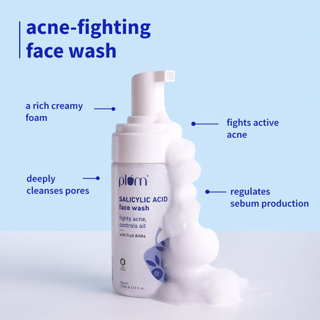 Brightening Combo for Acne-prone skin with Salicylic Acid Face Wash, Niacinamide Gel Cream & Niacinamide SPF50 Sunscreen