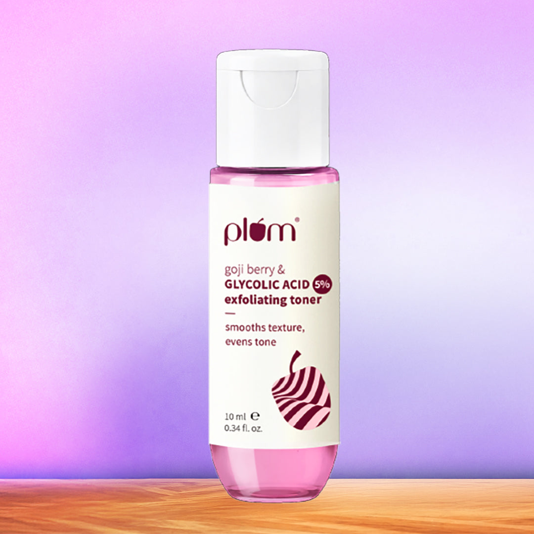 Goji Berry & Glycolic Acid 5% Exfoliating Toner | 10ml | Mini