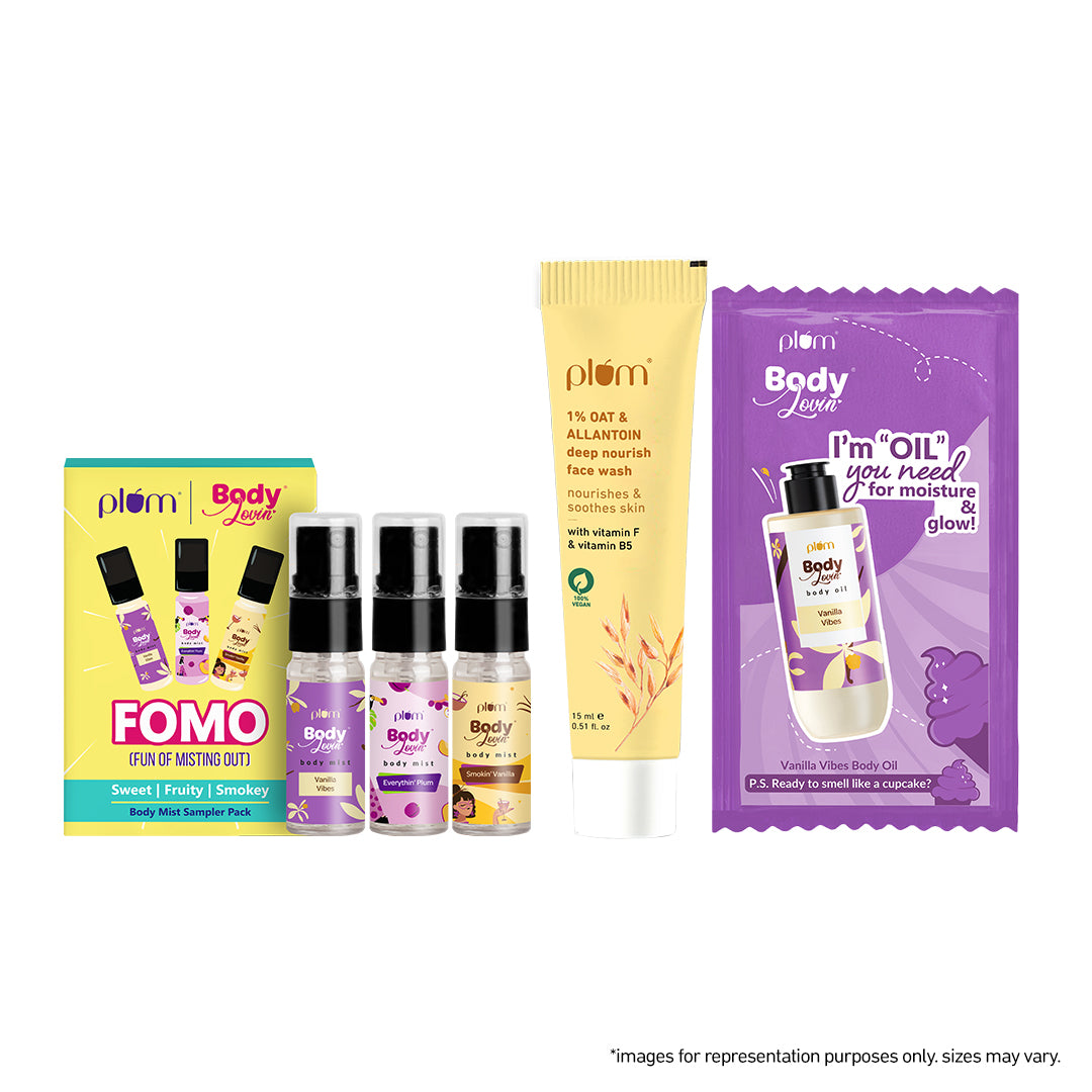 Essential Kit( 3 fragrances+body oil+nourishing cream)