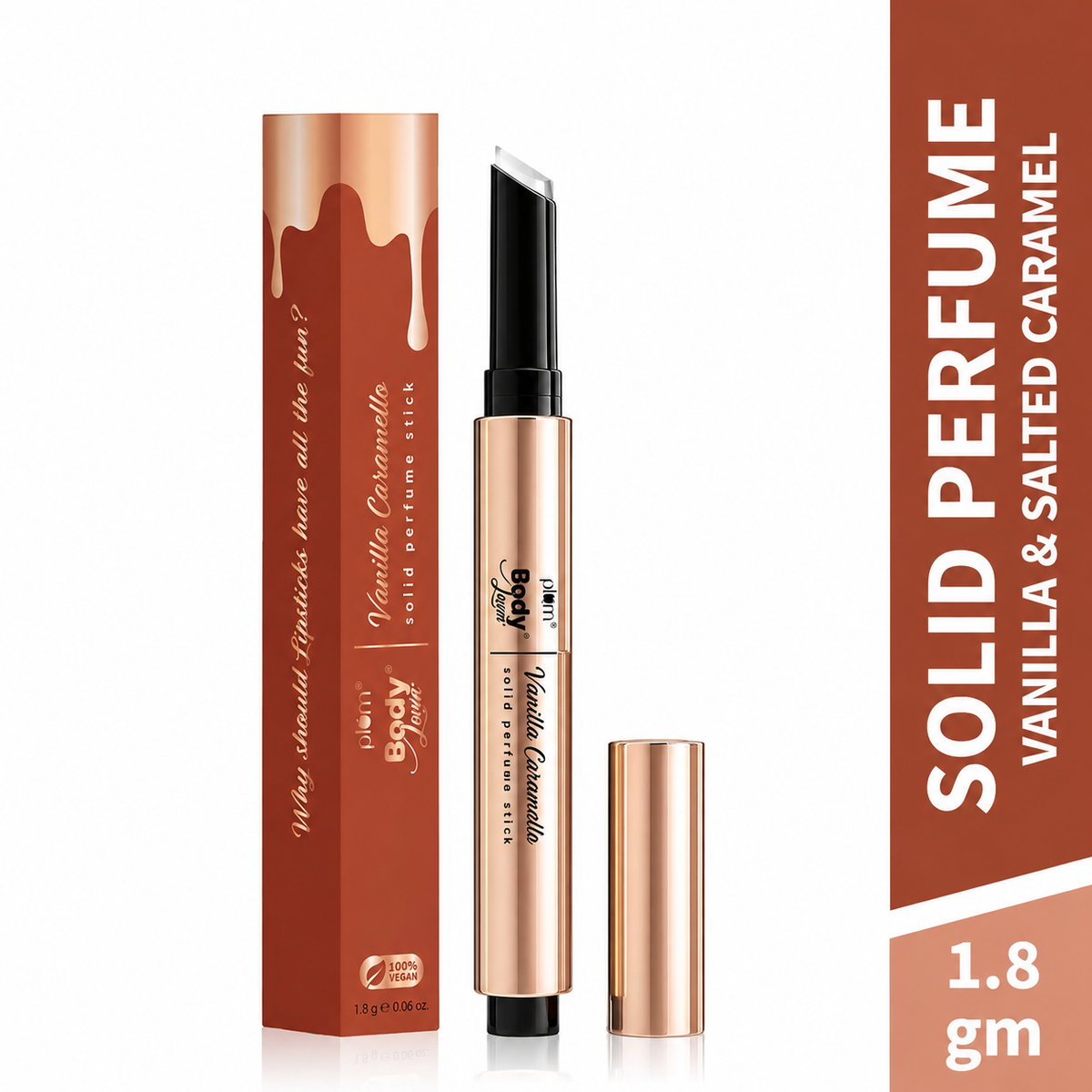 🎁 Vanilla Caramello Solid Perfume Stick by BodyLovin'