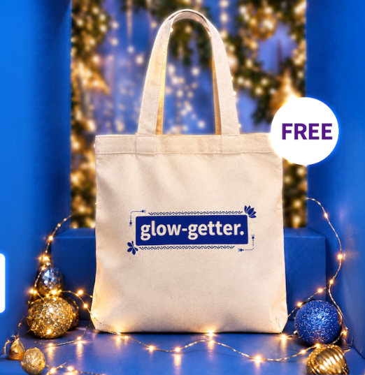 Festive tote bag